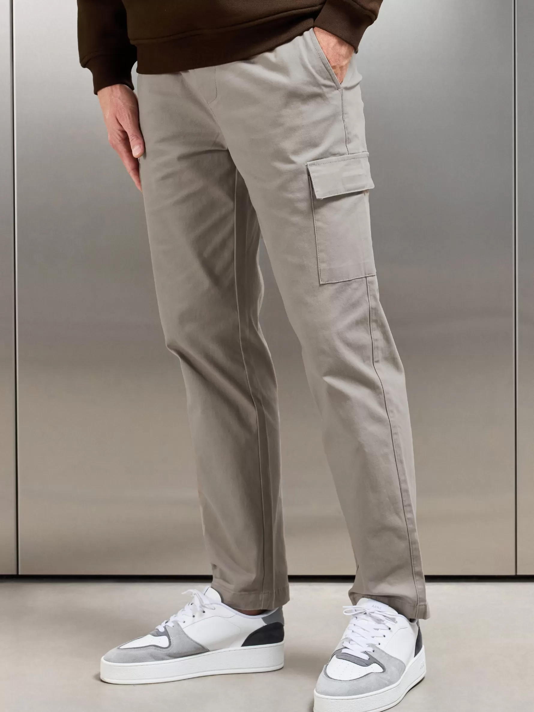 ARNE Relaxed Fit Cotton Cargo Pant -