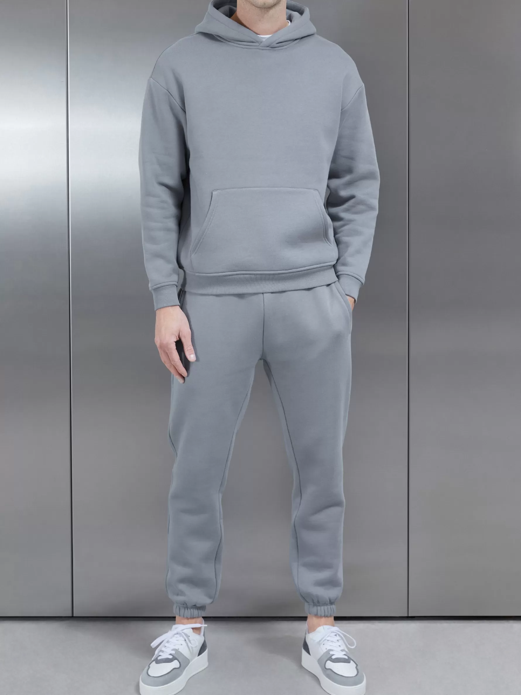 ARNE Relaxed Fit Hoodie - Coast Blue