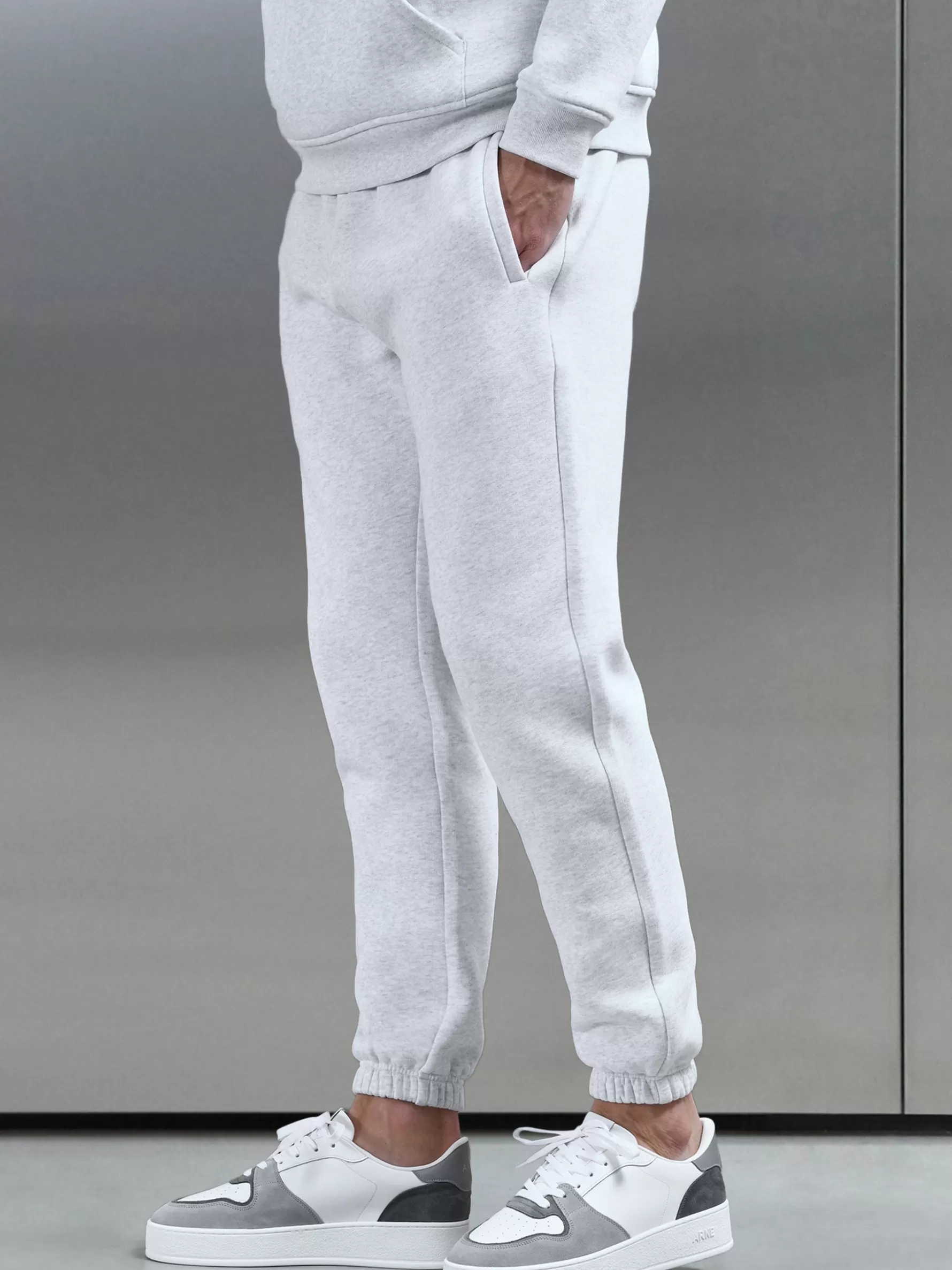 ARNE Relaxed Fit Jogger - Marl Grey