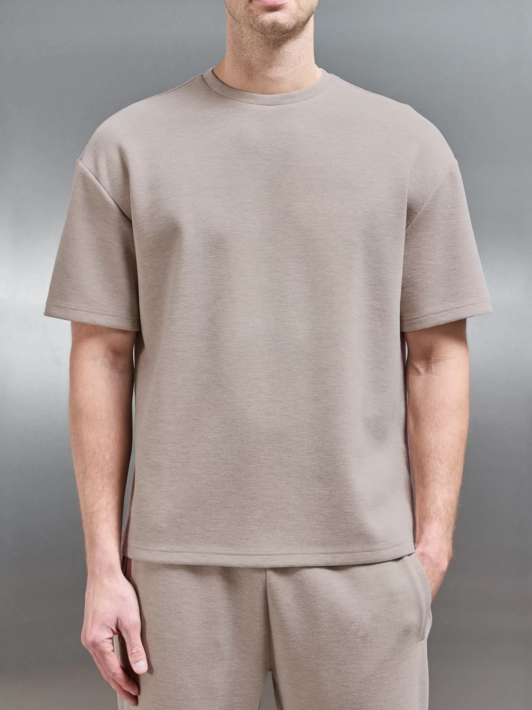 ARNE Relaxed Fit Knitted T-Shirt -