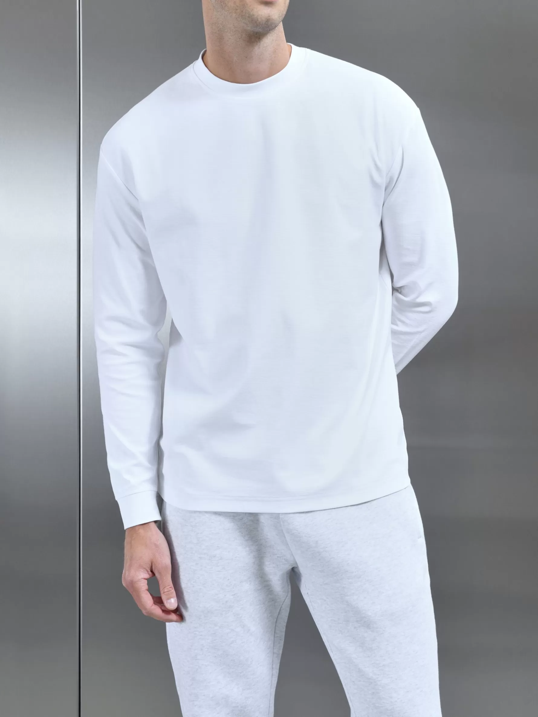 ARNE Relaxed Fit Long Sleeve T-Shirt -