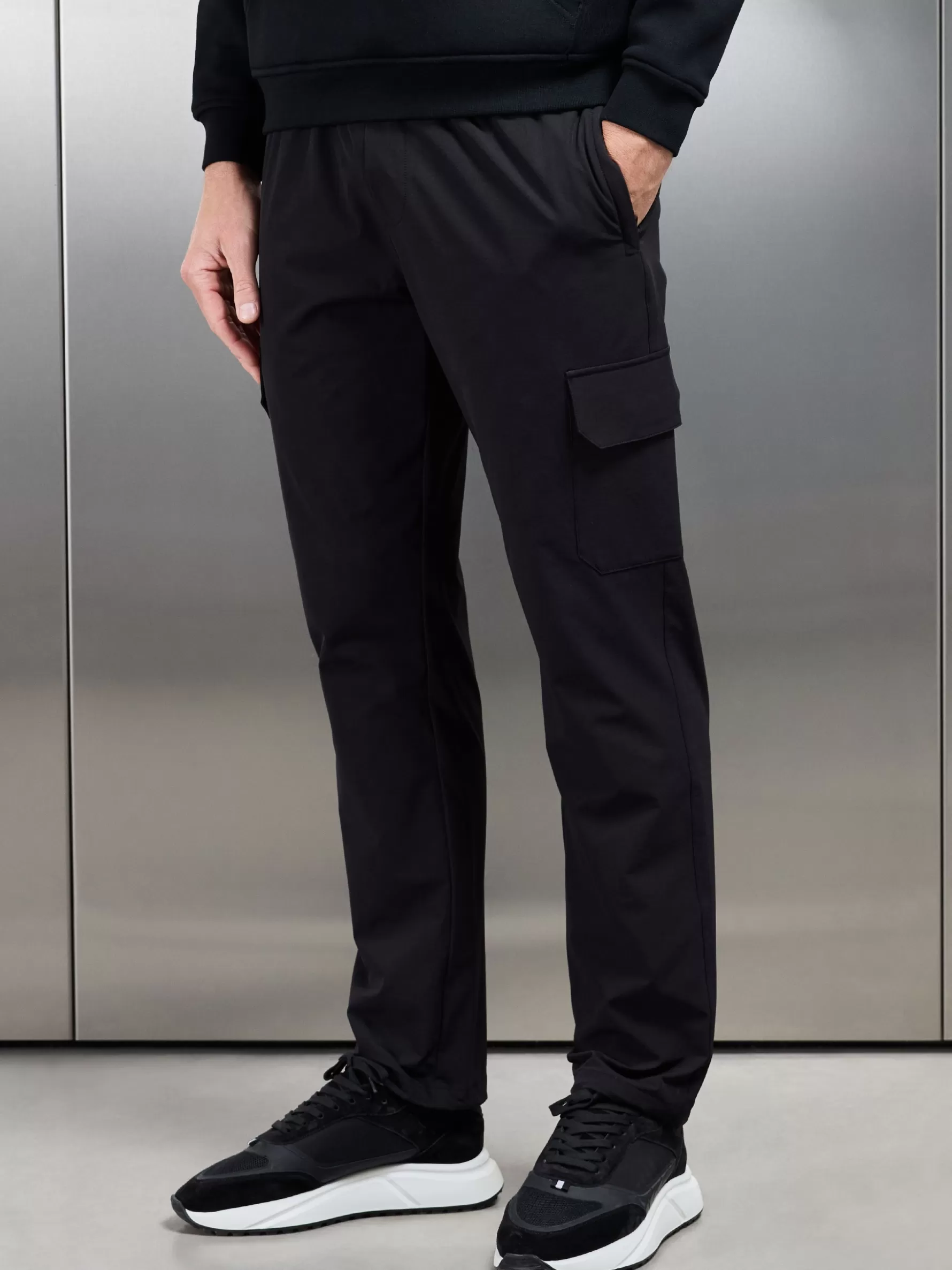 ARNE Relaxed Fit Nylon Cargo Pant -