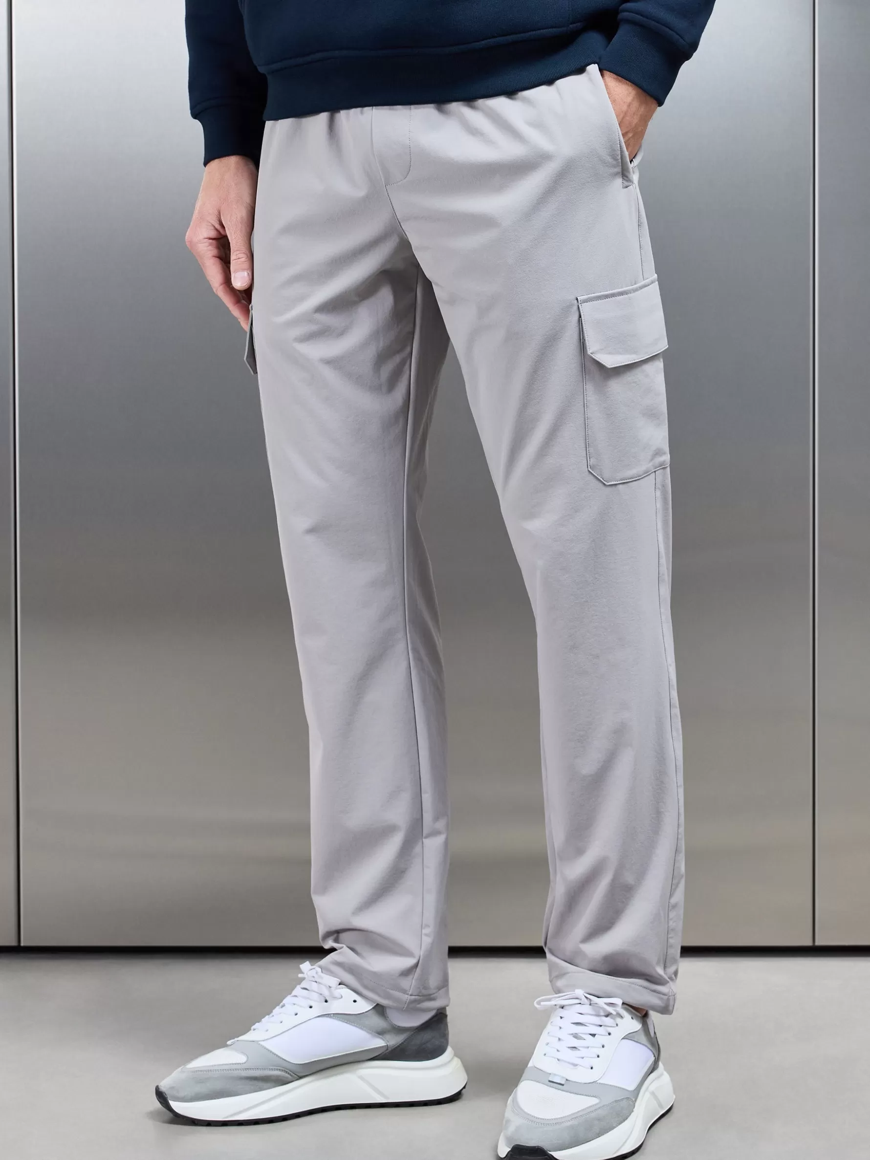 ARNE Relaxed Fit Nylon Cargo Pant -