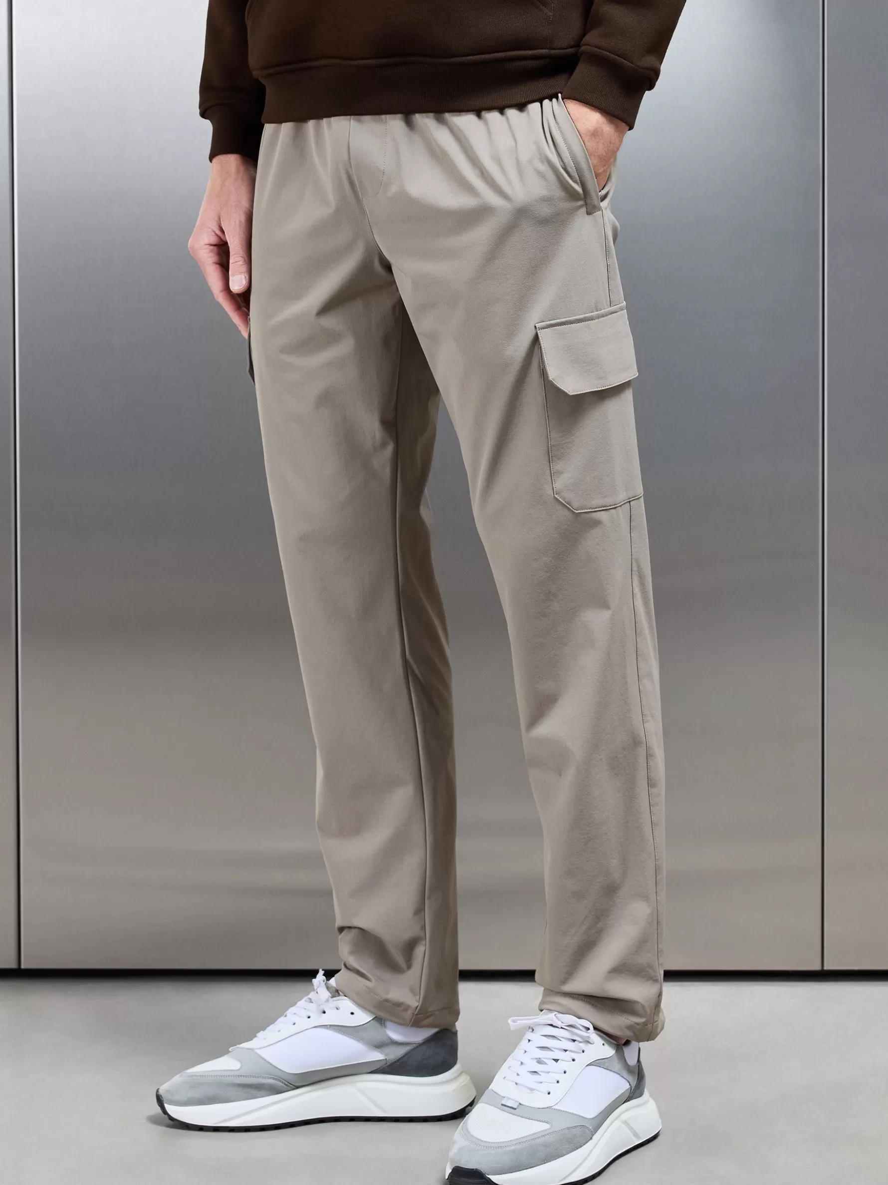 ARNE Relaxed Fit Nylon Cargo Pant -