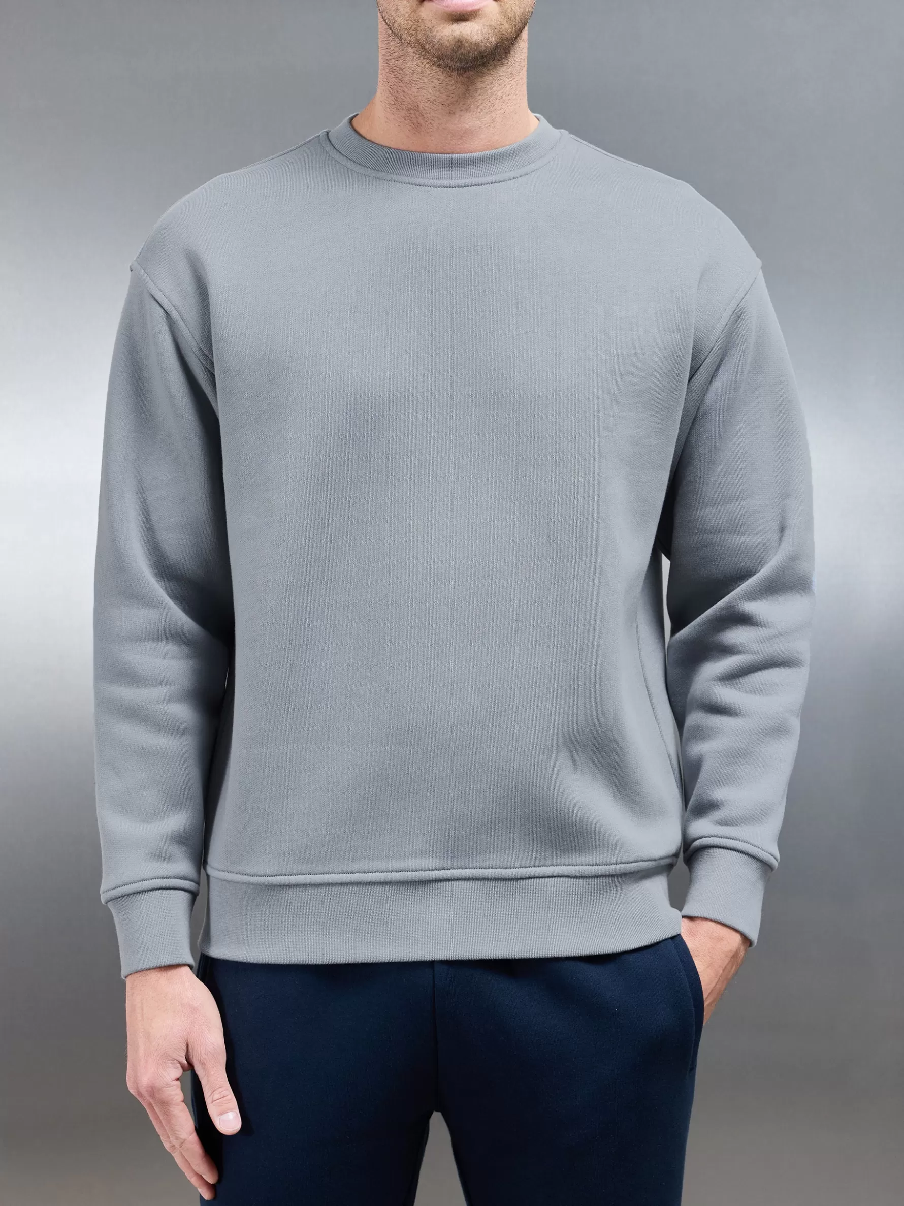 ARNE Relaxed Fit Sweatshirt - Coast Blue