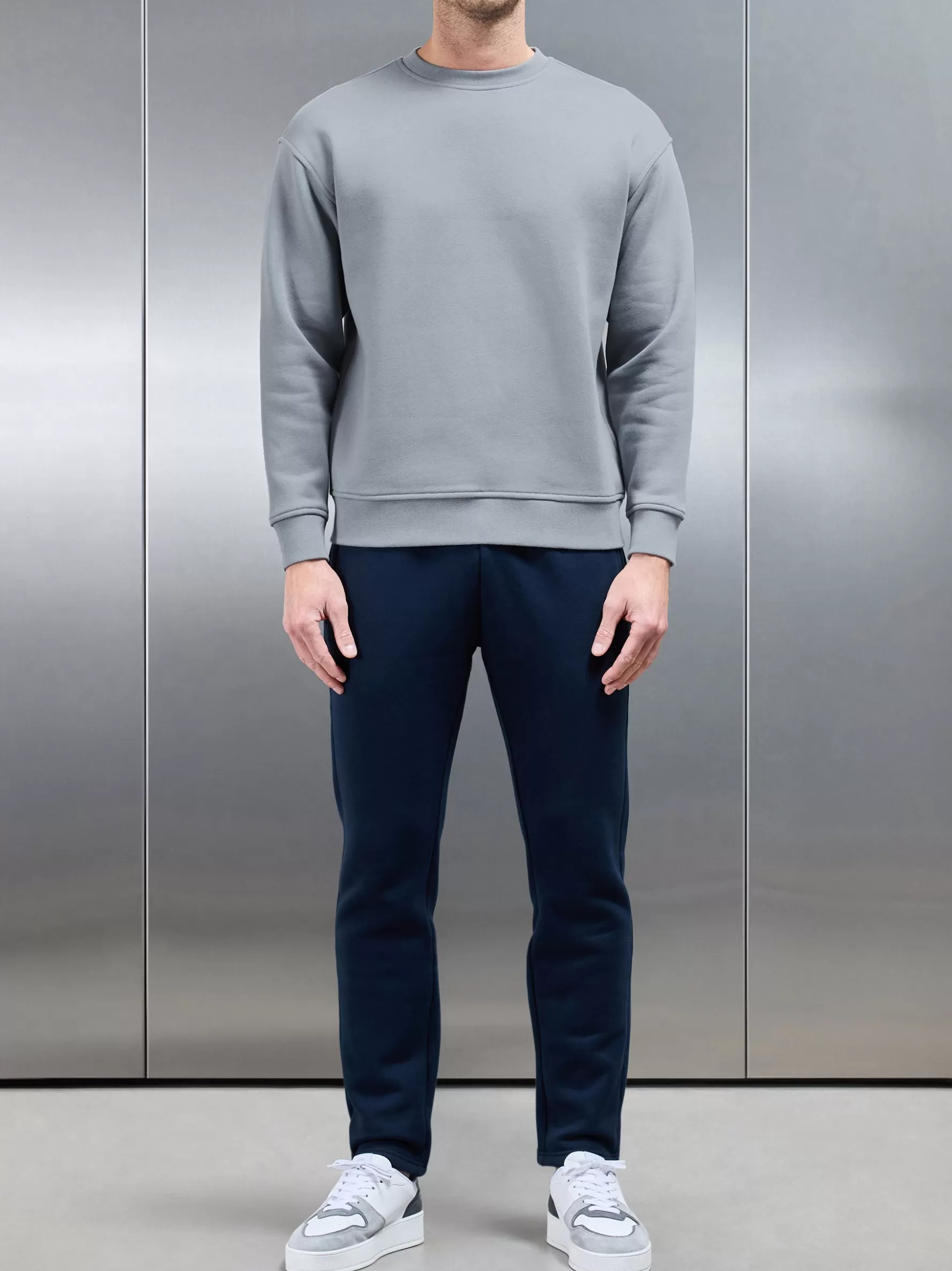 ARNE Relaxed Fit Sweatshirt - Coast Blue