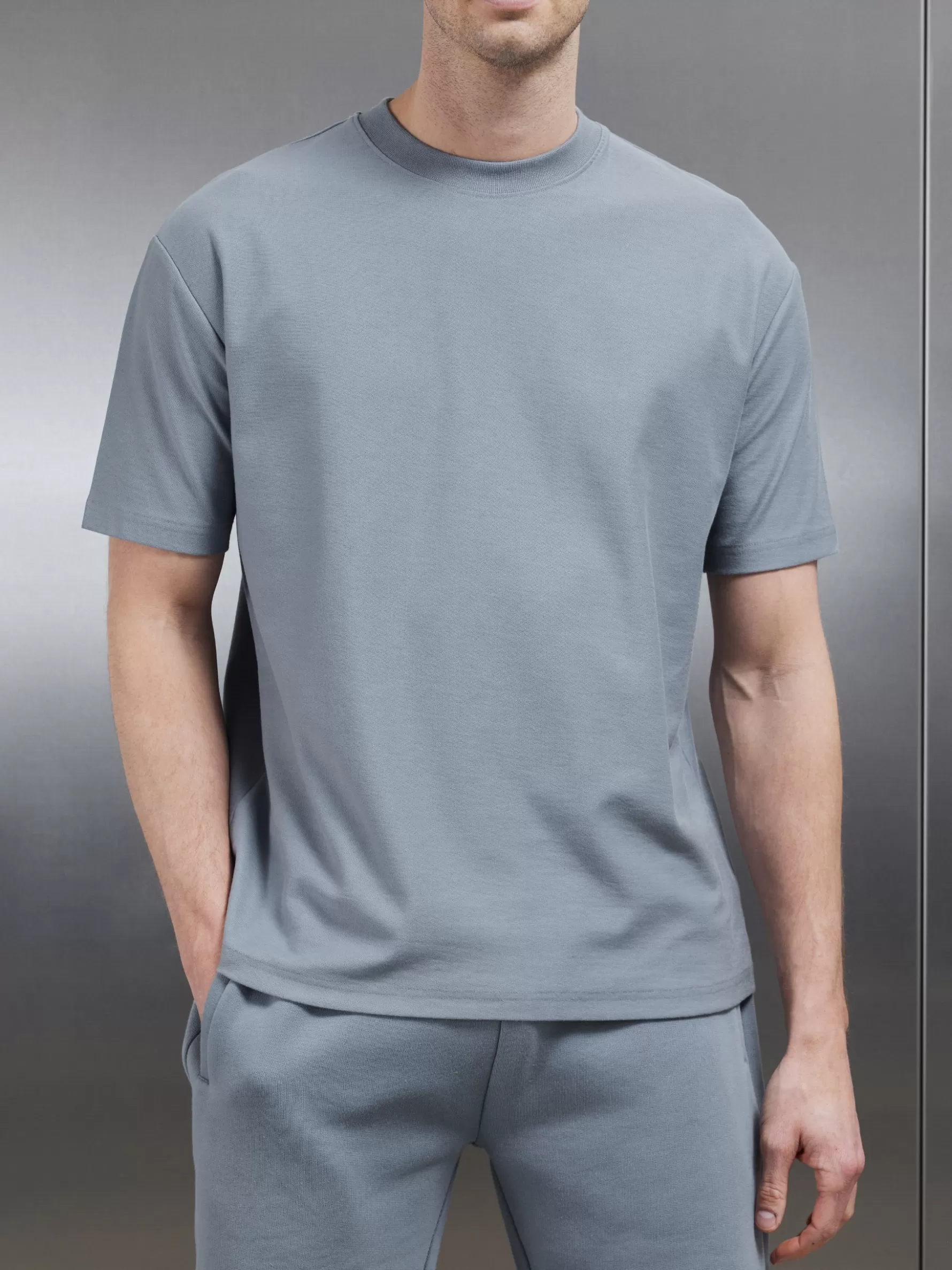 ARNE Relaxed Fit T-Shirt - Coast Blue