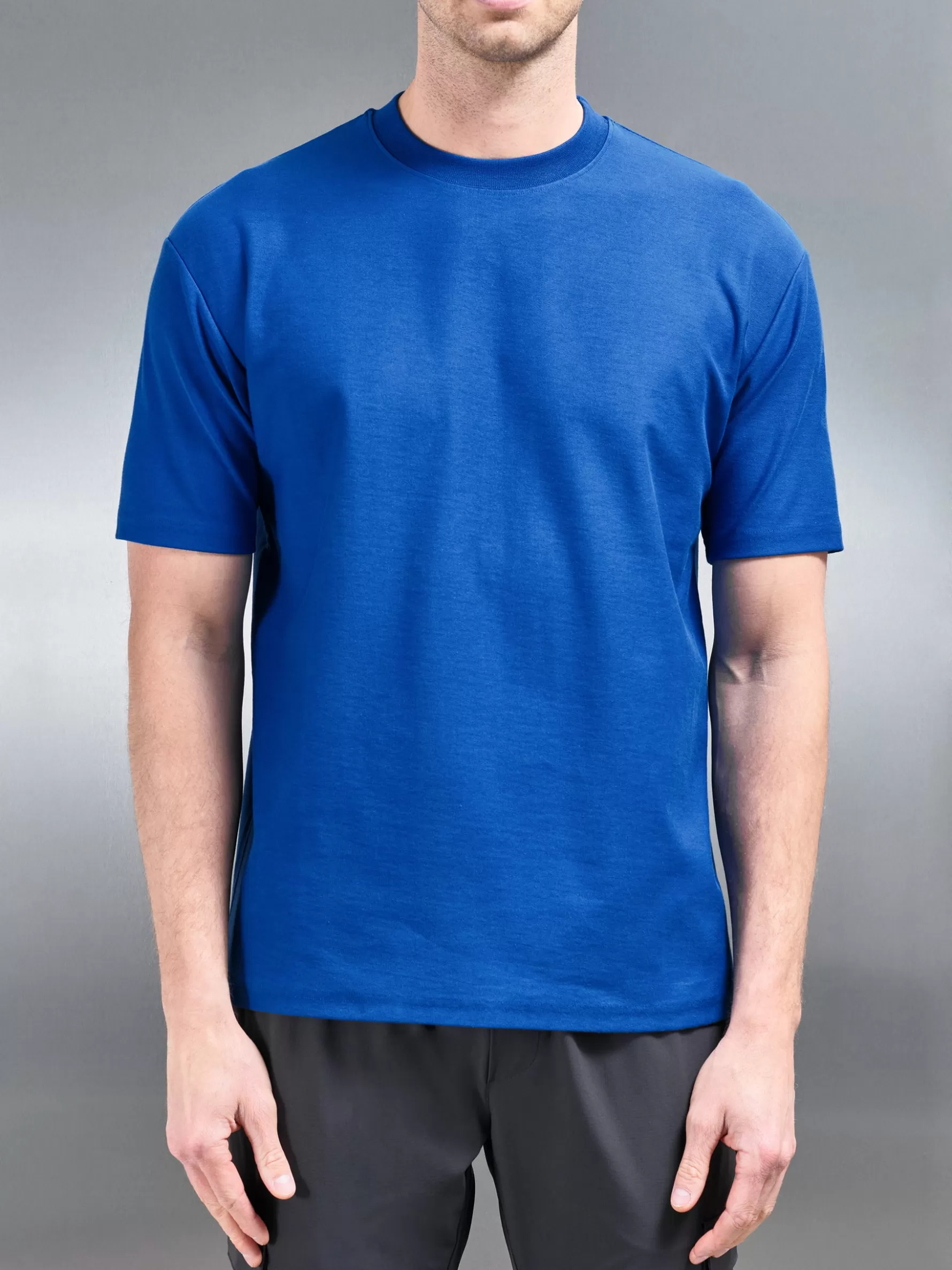 ARNE Relaxed Fit T-Shirt - Cobalt Blue