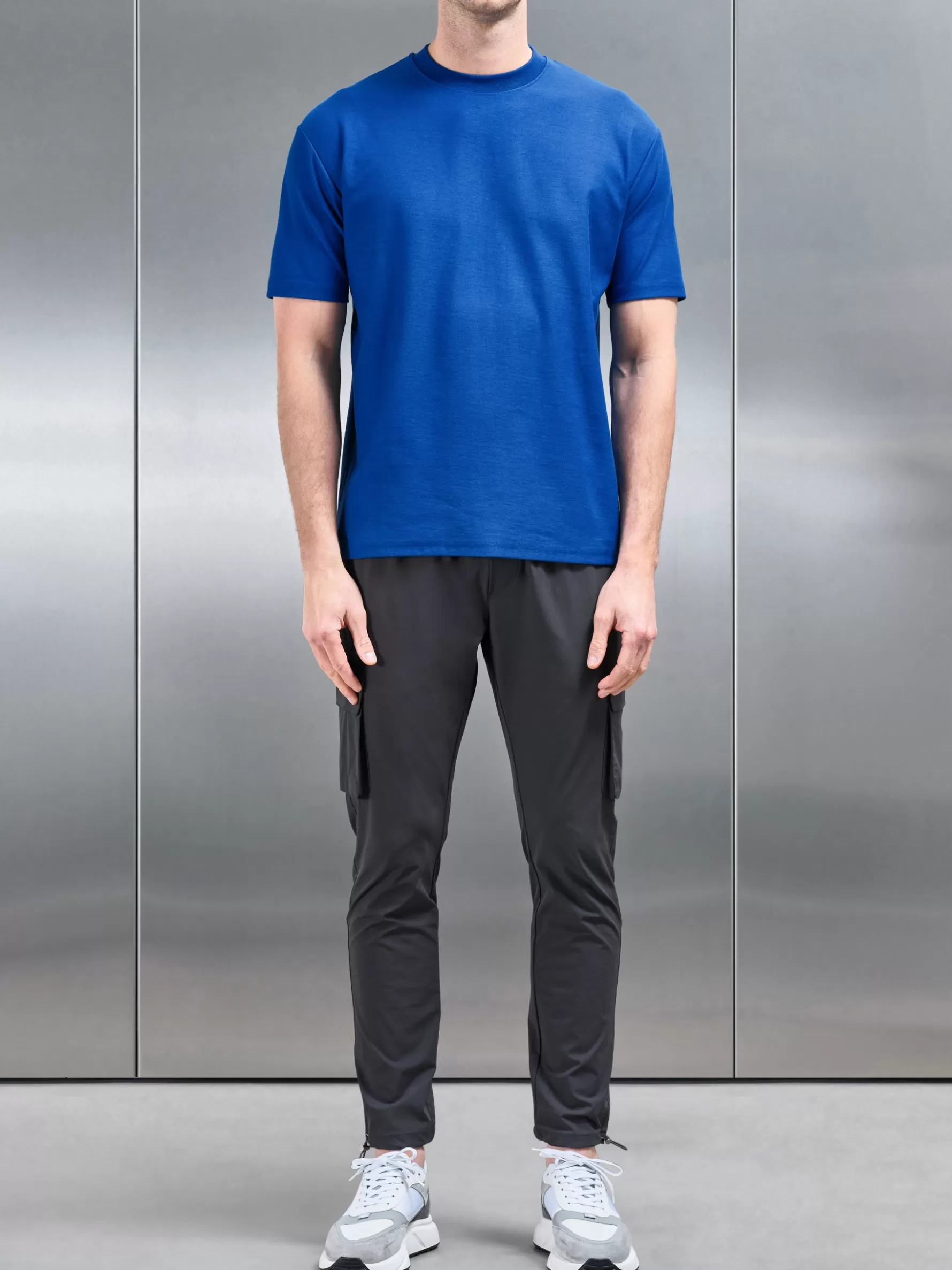 ARNE Relaxed Fit T-Shirt - Cobalt Blue