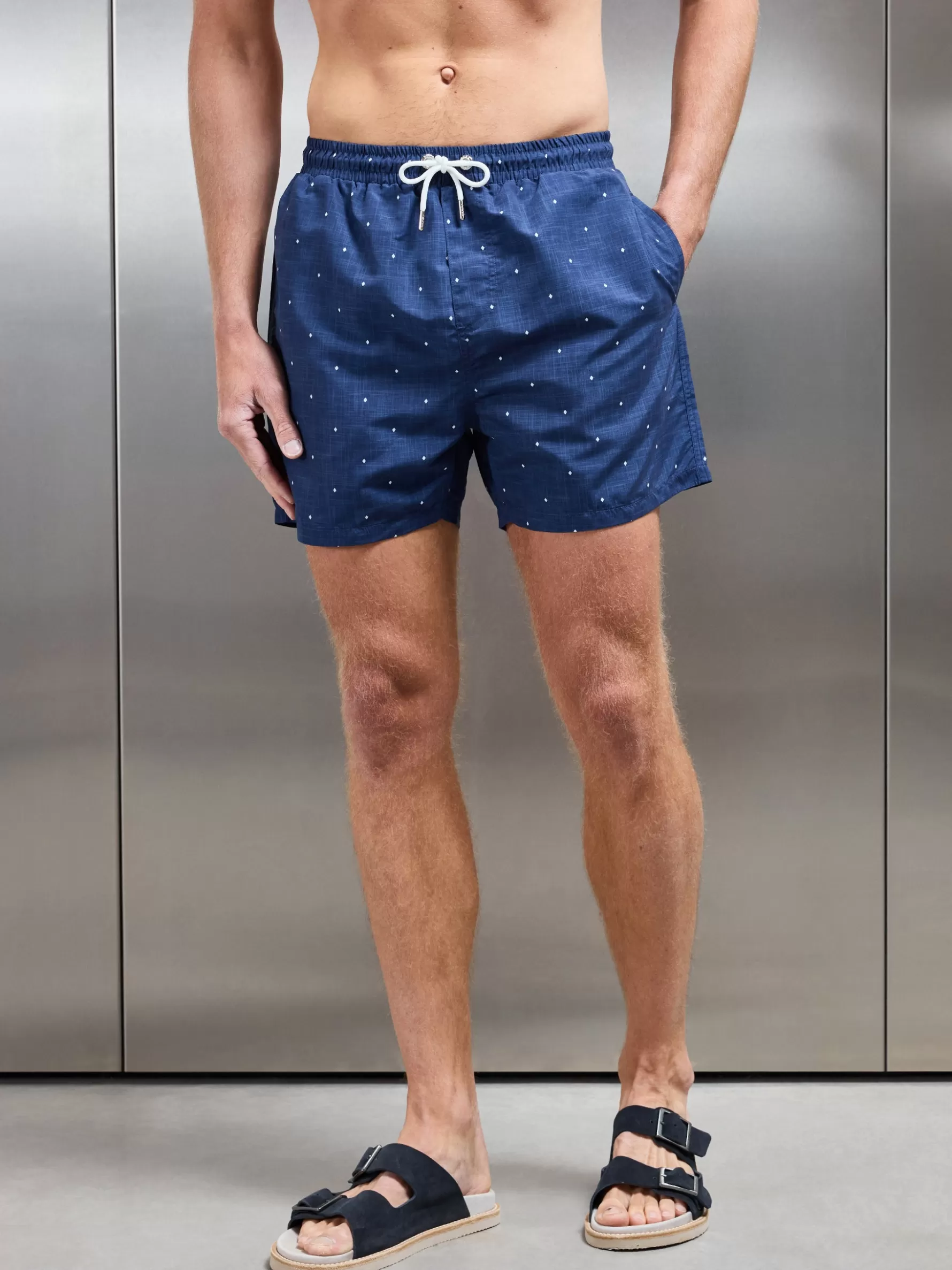 ARNE Rivera Printed Swim Short -