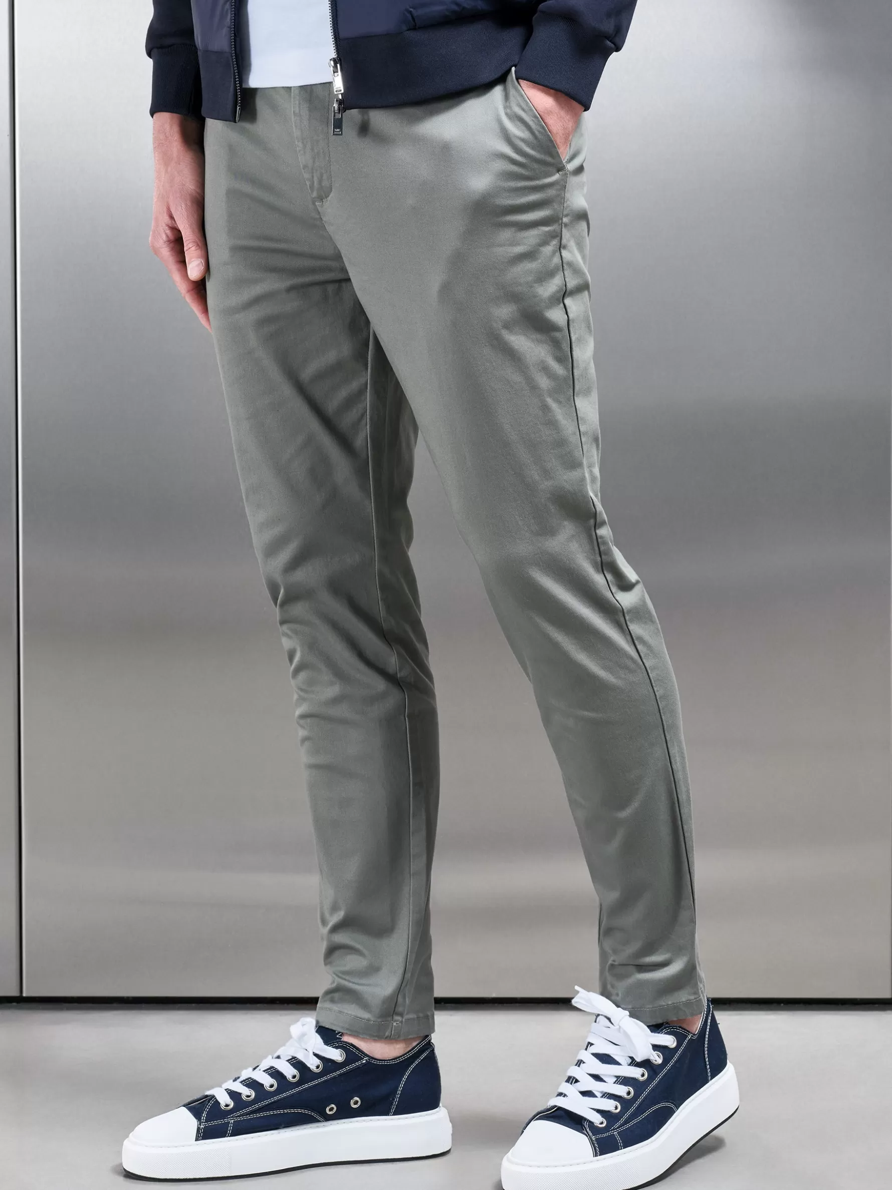 ARNE Slim Fit Chino Trouser -