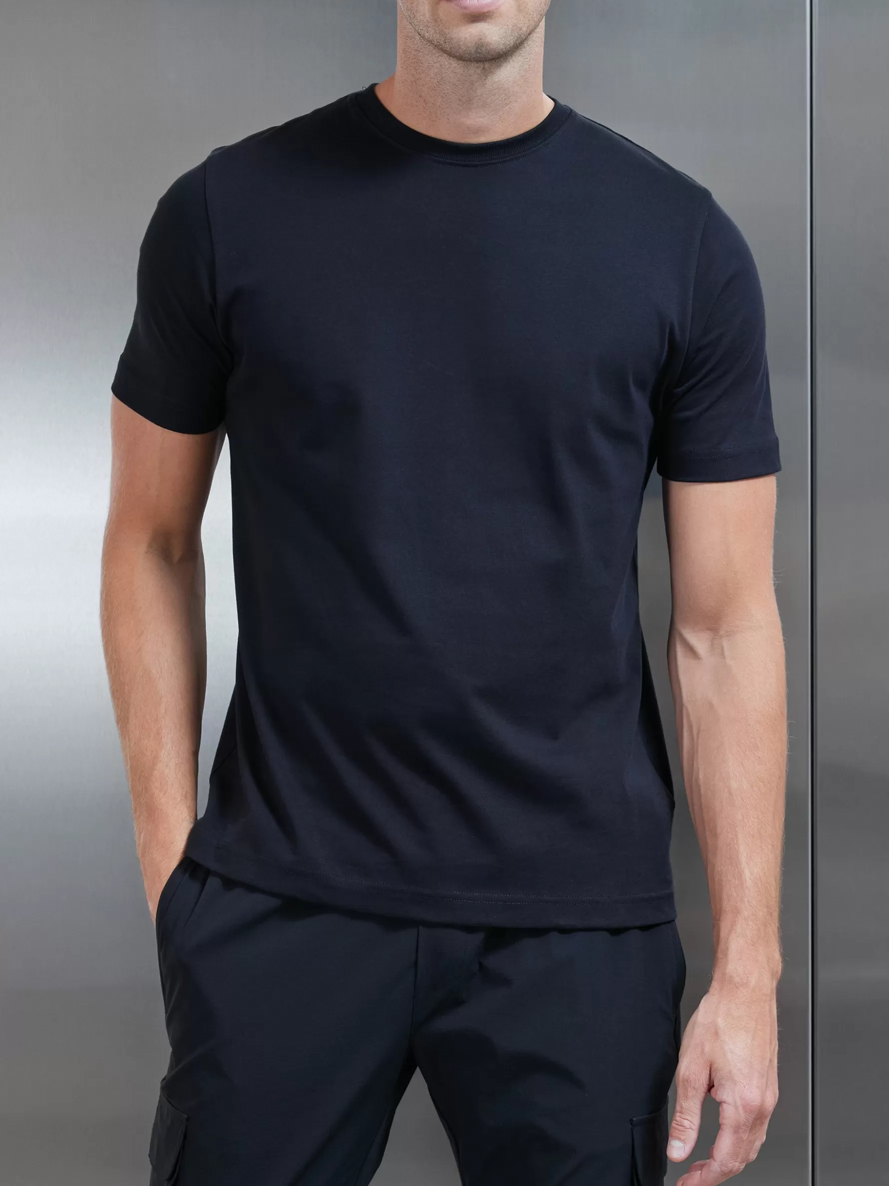 ARNE Slim Fit Cotton T-shirt -