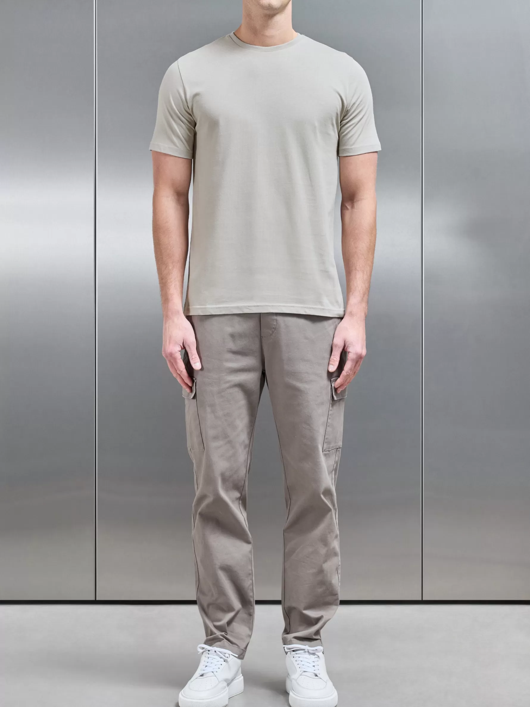 ARNE Slim Fit Cotton T-shirt -