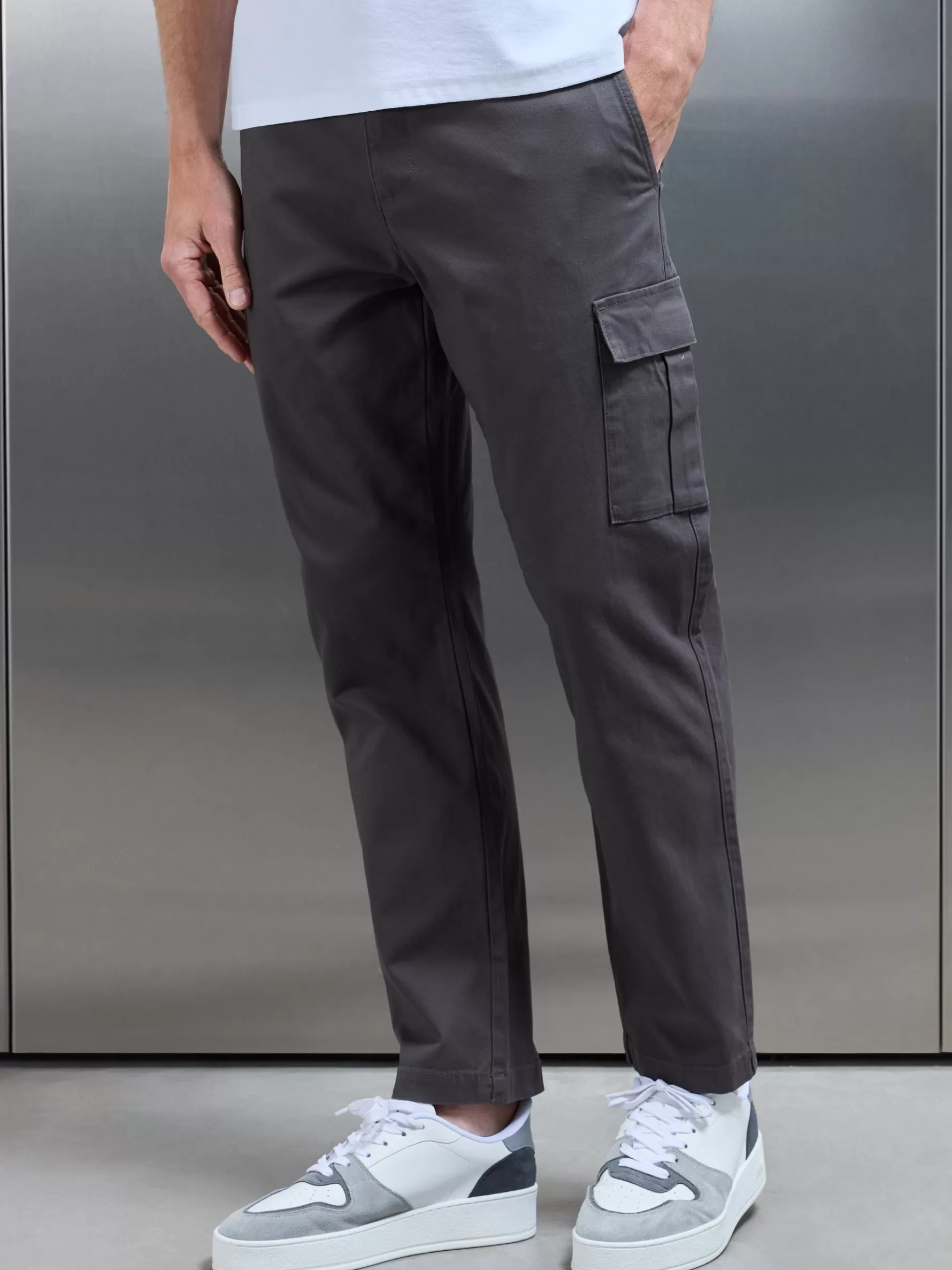 ARNE Smart Relaxed Cotton Cargo Pant -