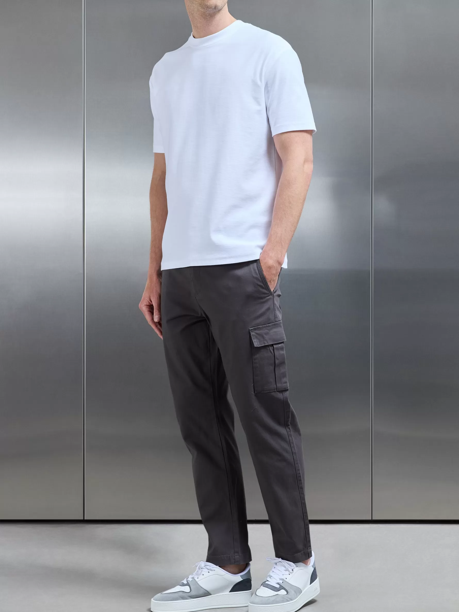 ARNE Smart Relaxed Cotton Cargo Pant -