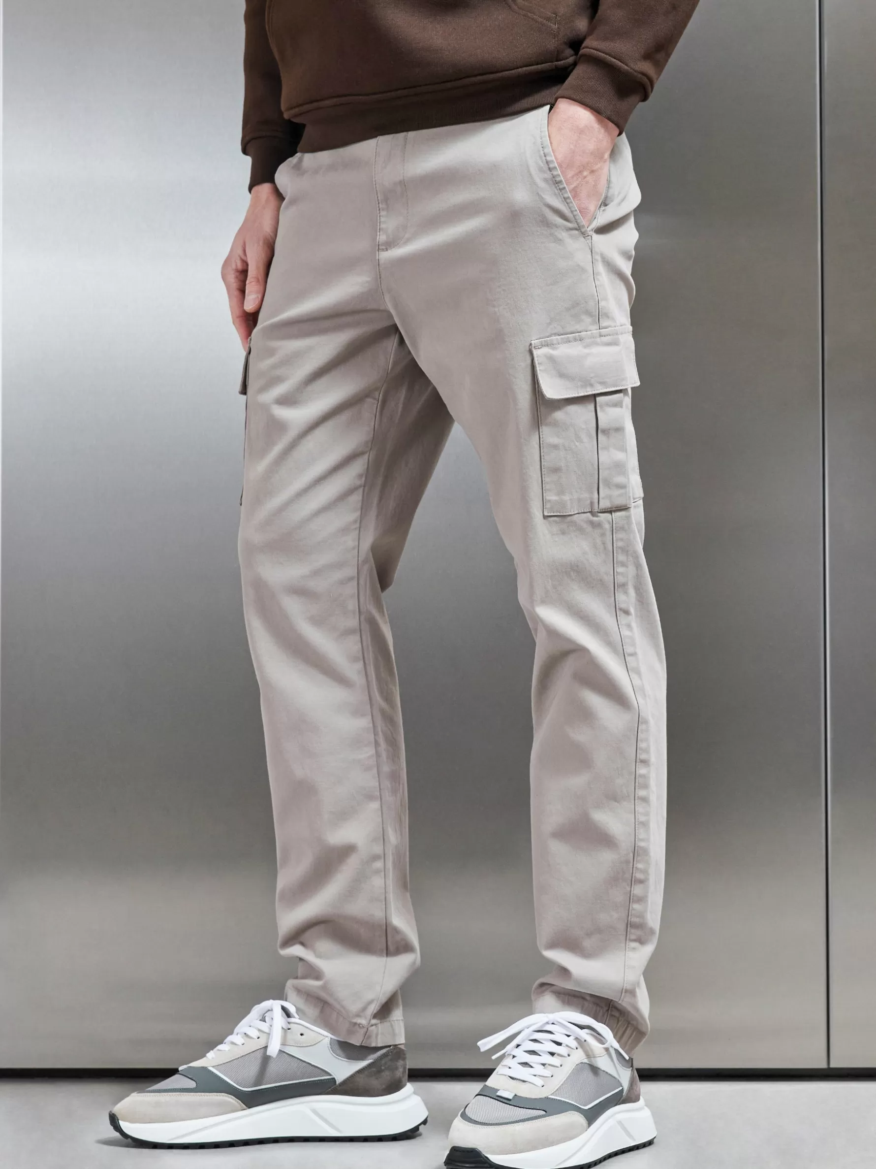 ARNE Smart Relaxed Cotton Cargo Pant -