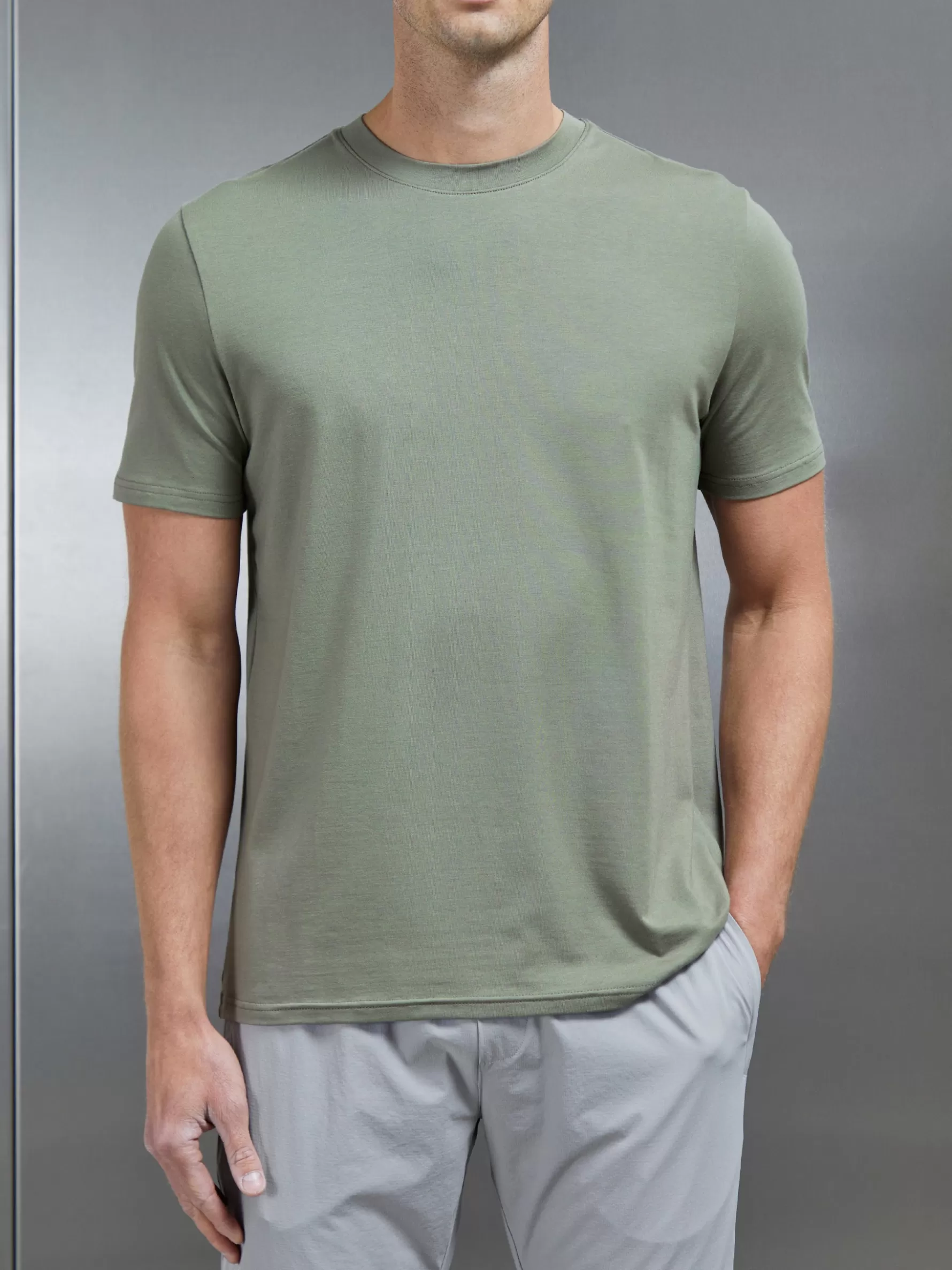 ARNE Stretch Cotton Modal T-Shirt -