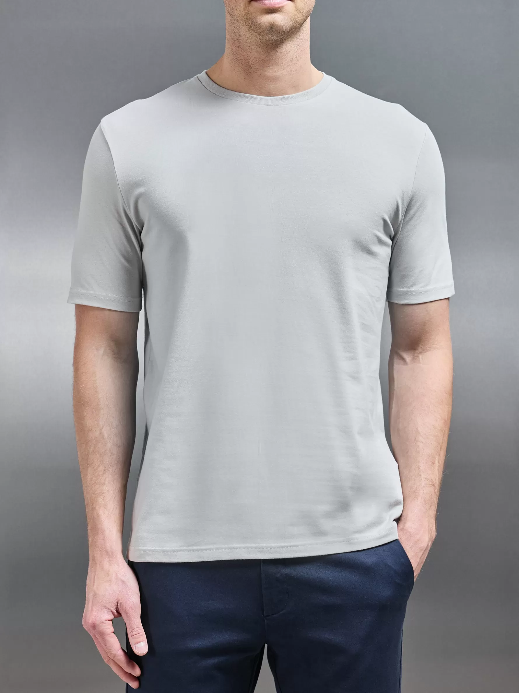 ARNE Stretch Slim Fit Cotton T-Shirt -