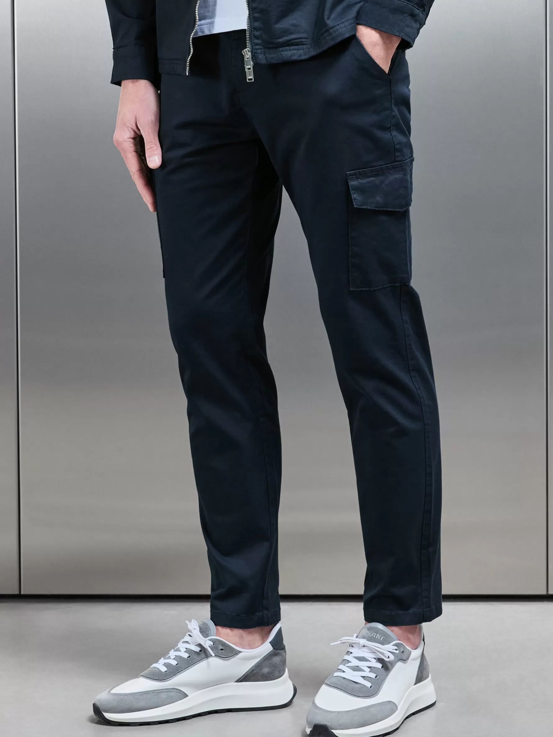 ARNE Tailored Cotton Cargo Pant -