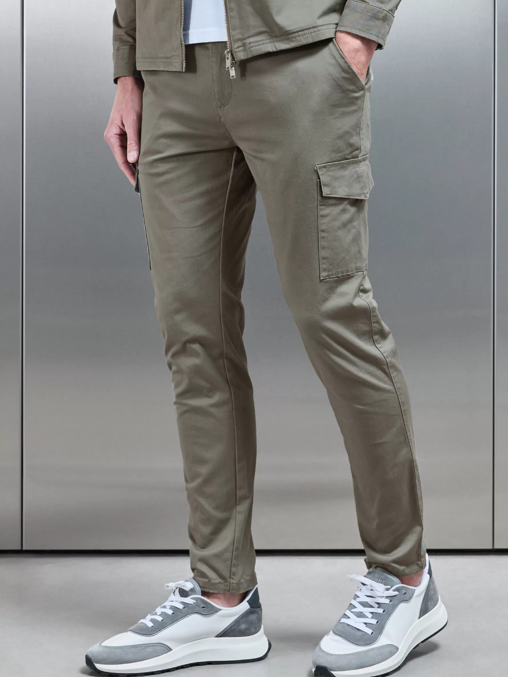 ARNE Tailored Cotton Cargo Pant -