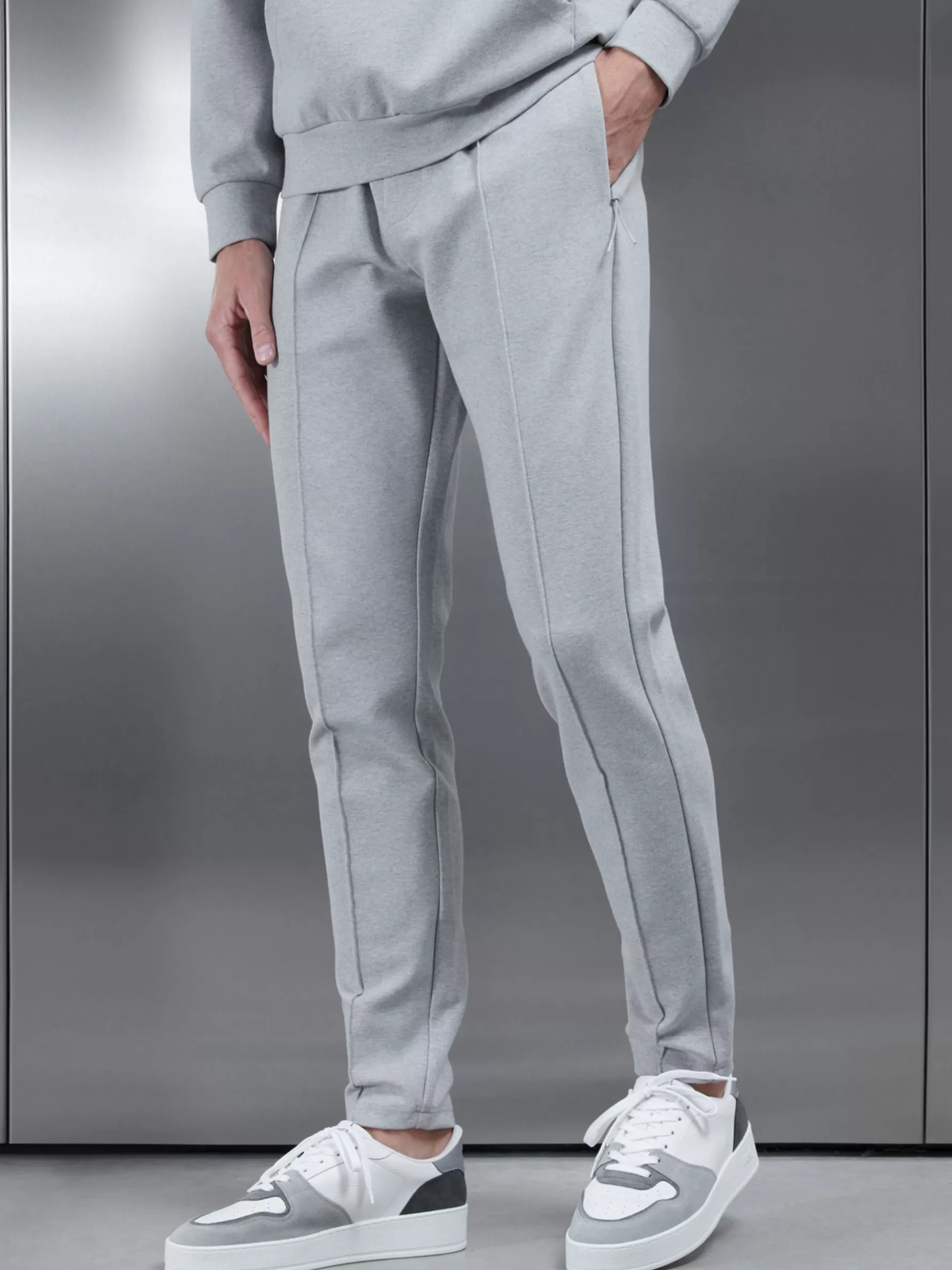 ARNE Technical Jersey Jogger - Marl Grey