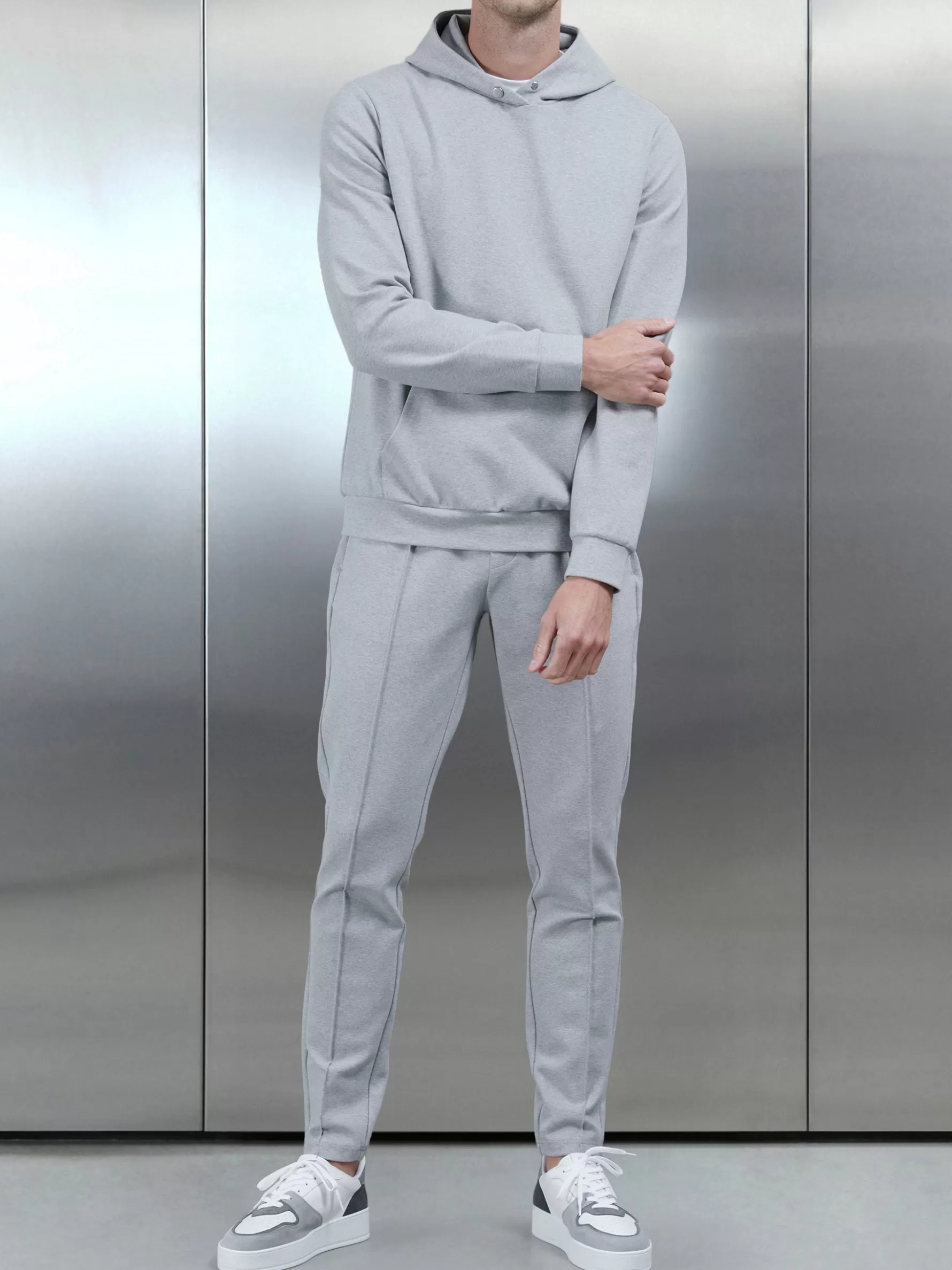 ARNE Technical Jersey Jogger - Marl Grey