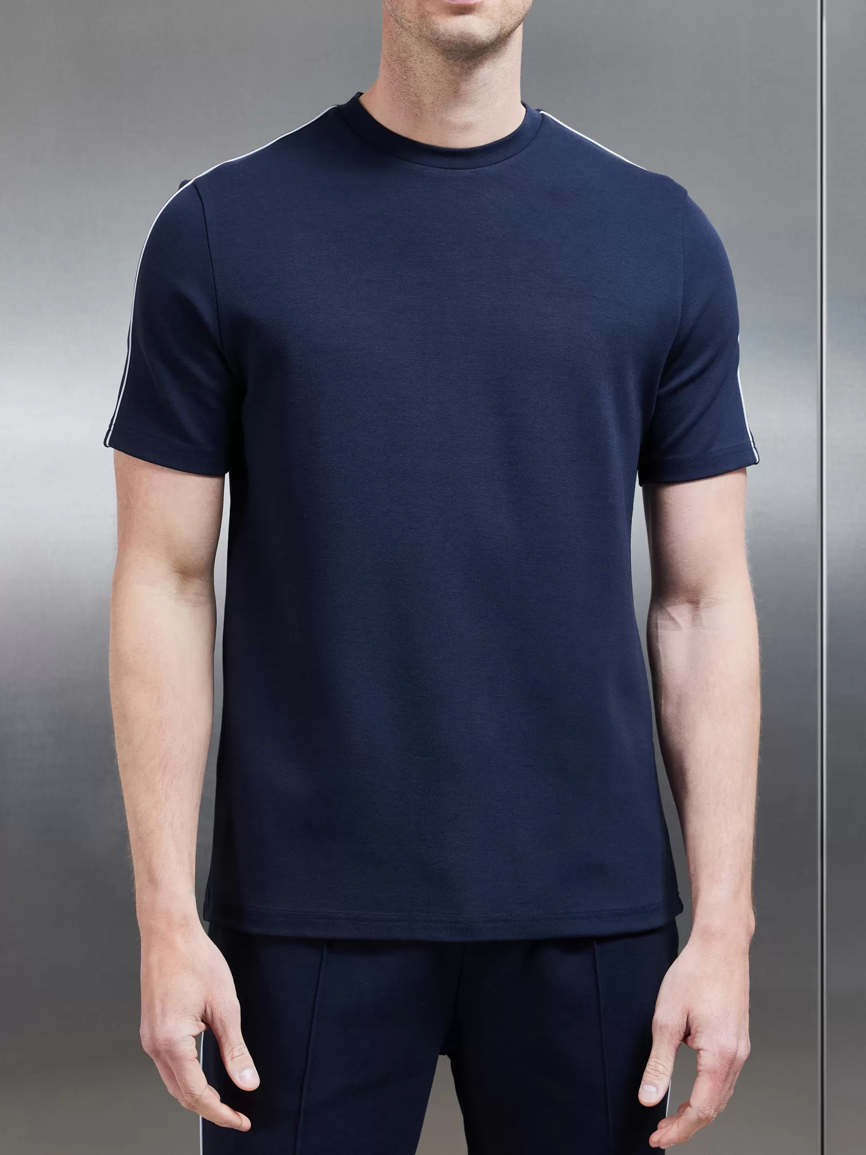 ARNE Technical Jersey Piping T-Shirt -