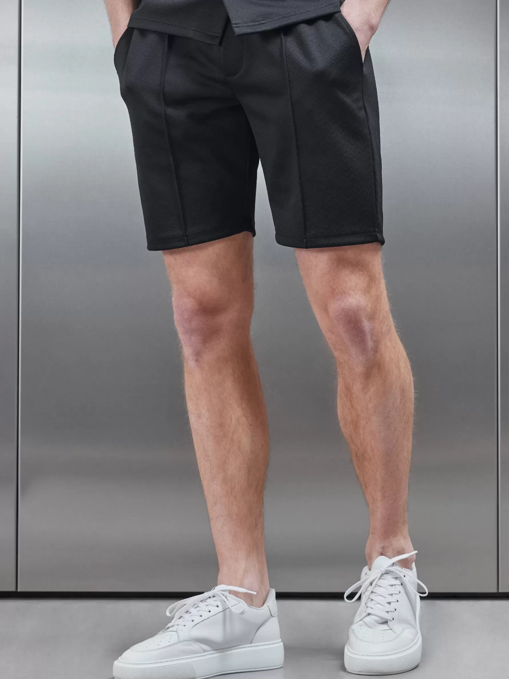 ARNE Textured Interlock Short -