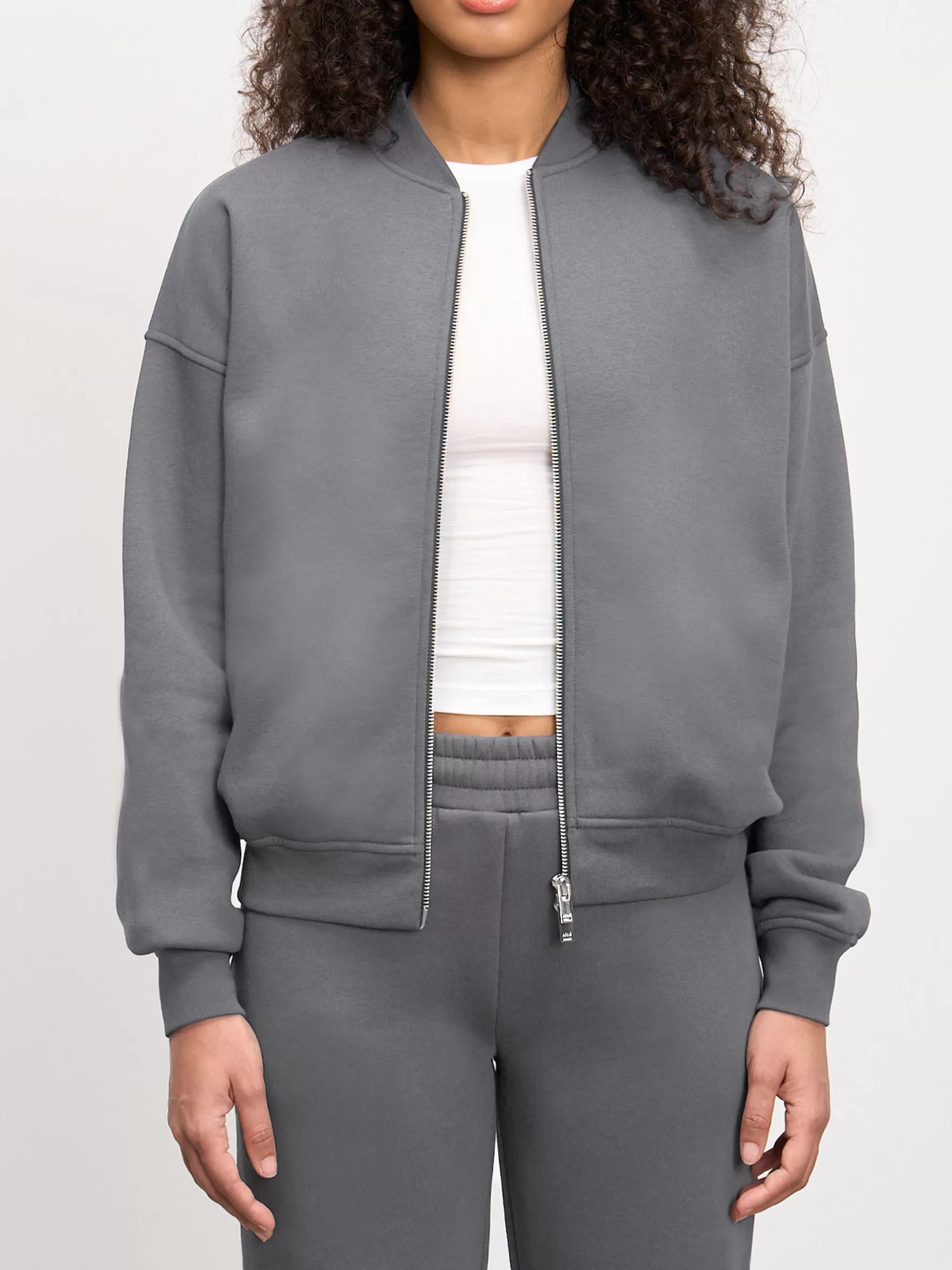 Women ARNE Womens Neoprene Bomber Jacket -